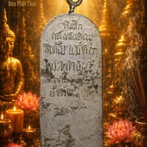 Amulet Dấu Chân Phật Lp Chao Ma Mặt Sau